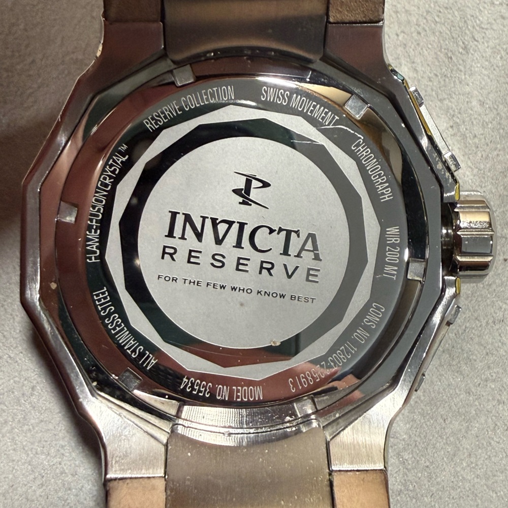 Invicta Reserve Men’s Watch - Picture 9 of 12